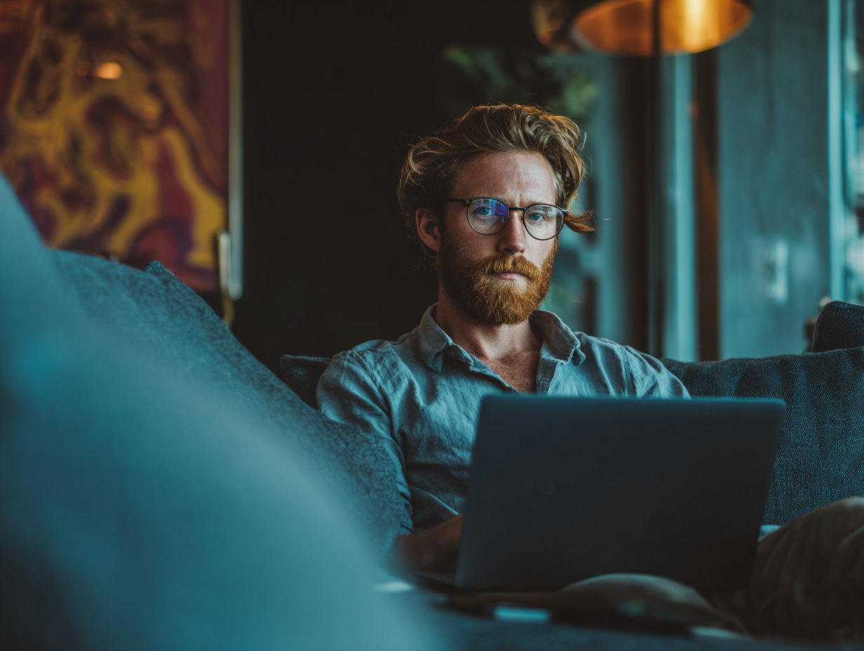 Mobile designers collaborating on prototype screens